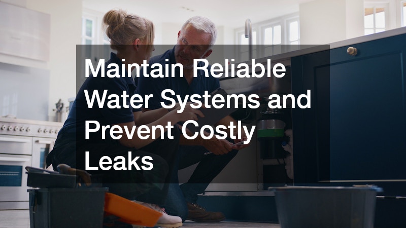 Maintain Reliable Water Systems and Prevent Costly Leaks