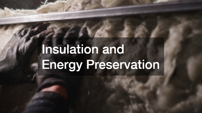Insulation and Energy Preservation