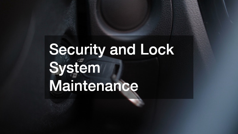 Security and Lock System Maintenance