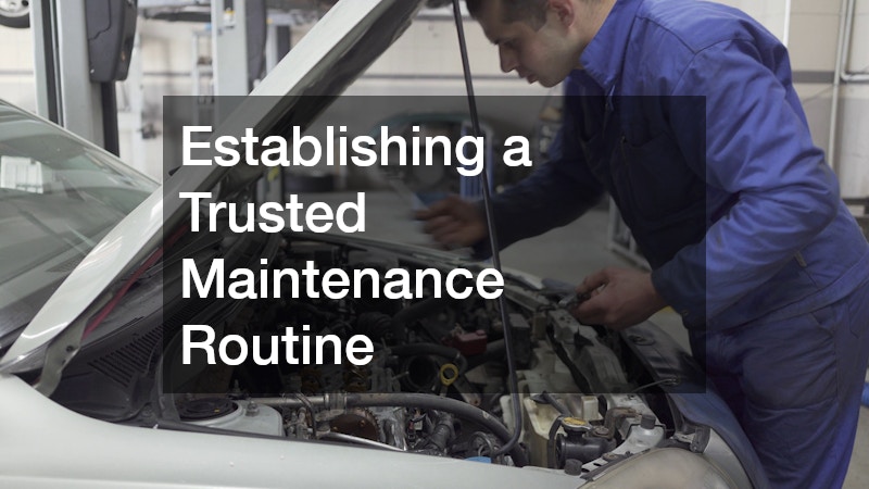 Establishing a Trusted Maintenance Routine