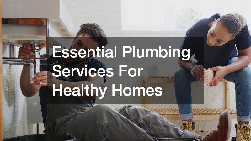 Essential Plumbing Services For Healthy Homes