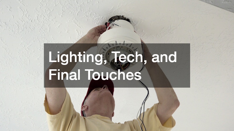Lighting, Tech, and Final Touches