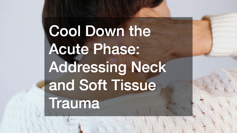 Cool Down the Acute Phase: Addressing Neck and Soft Tissue Trauma