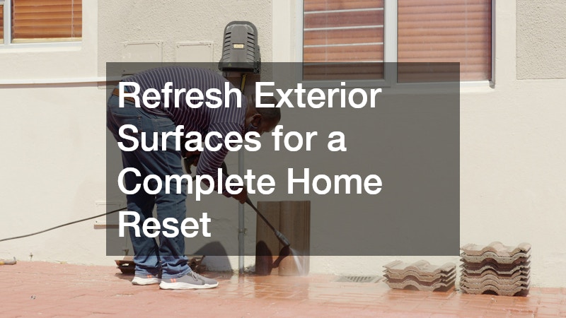 Refresh Exterior Surfaces for a Complete Home Reset
