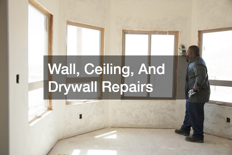 Wall, Ceiling, And Drywall Repairs