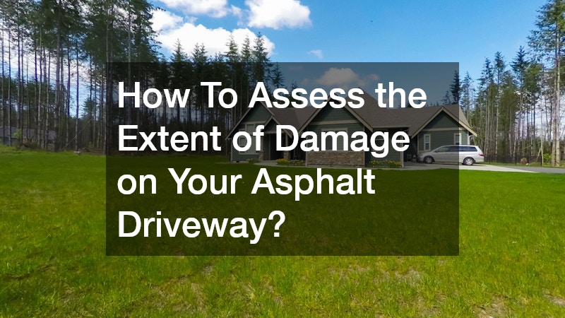 How To Assess the Extent of Damage on Your Asphalt Driveway?
