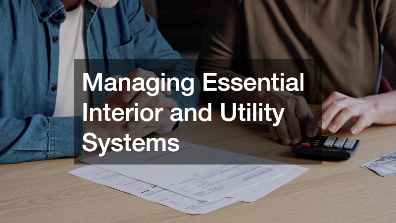 Managing Essential Interior and Utility Systems