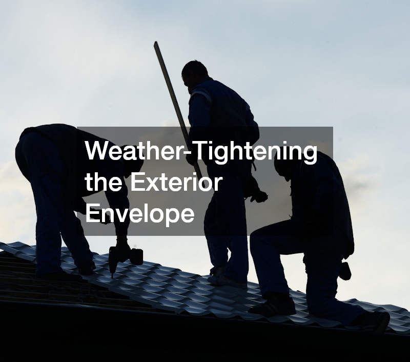 Weather-Tightening the Exterior Envelope
