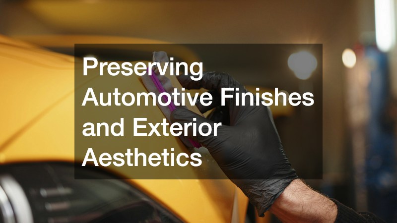 Preserving Automotive Finishes and Exterior Aesthetics