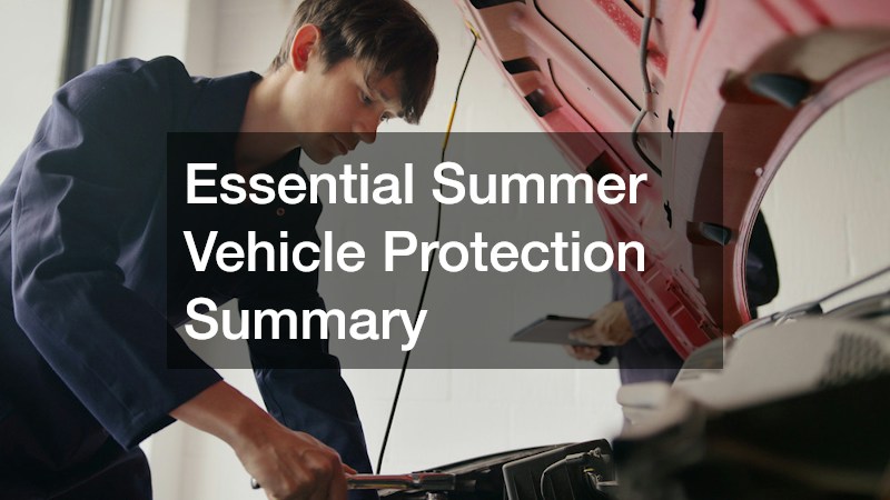 Essential Summer Vehicle Protection Summary