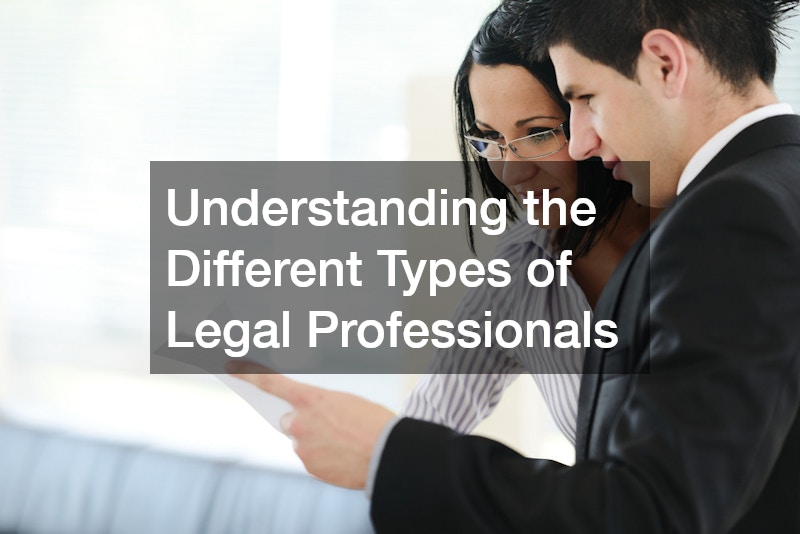 Understanding the Different Types of Legal Professionals