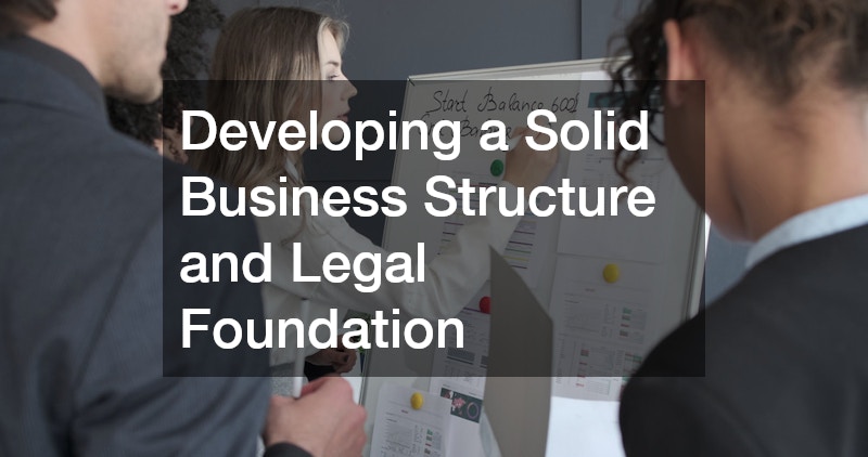 Developing a Solid Business Structure and Legal Foundation