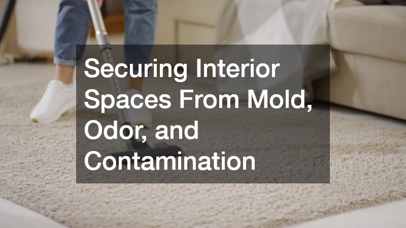 Securing Interior Spaces From Mold, Odor, and Contamination