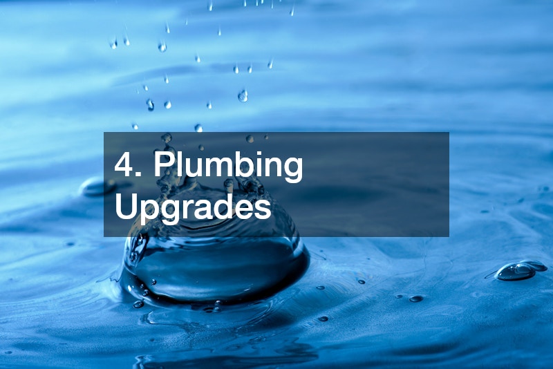 4. Plumbing Upgrades