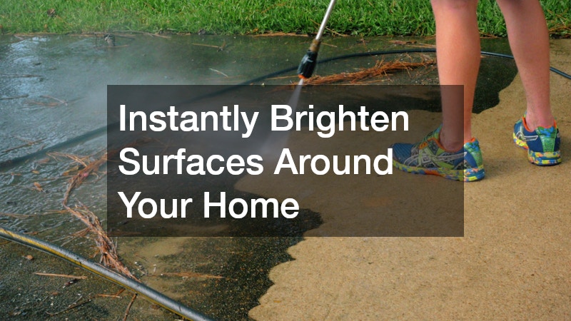 Instantly Brighten Surfaces Around Your Home