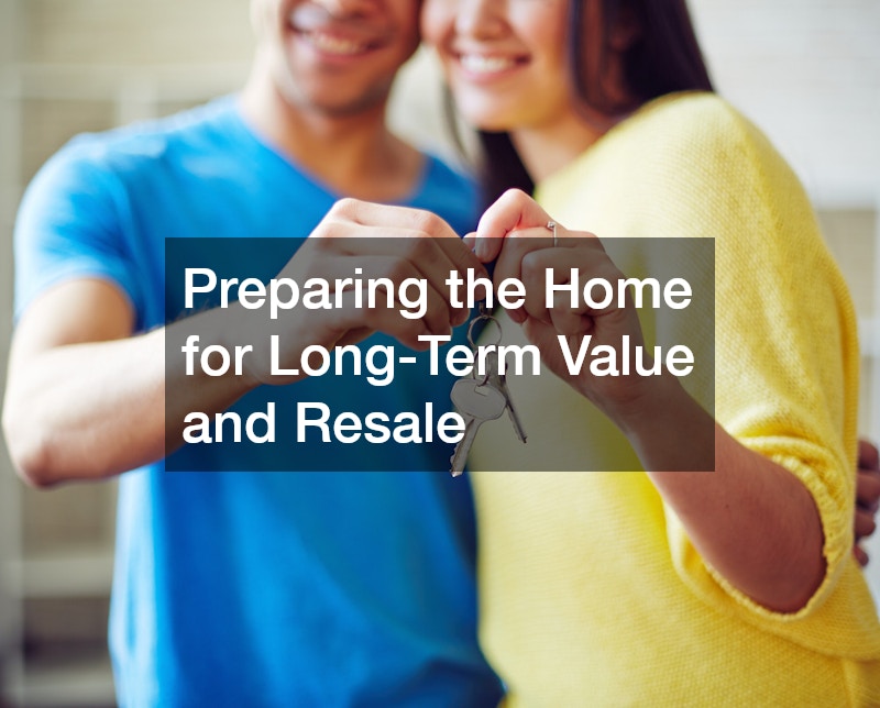 Preparing the Home for Long-Term Value and Resale