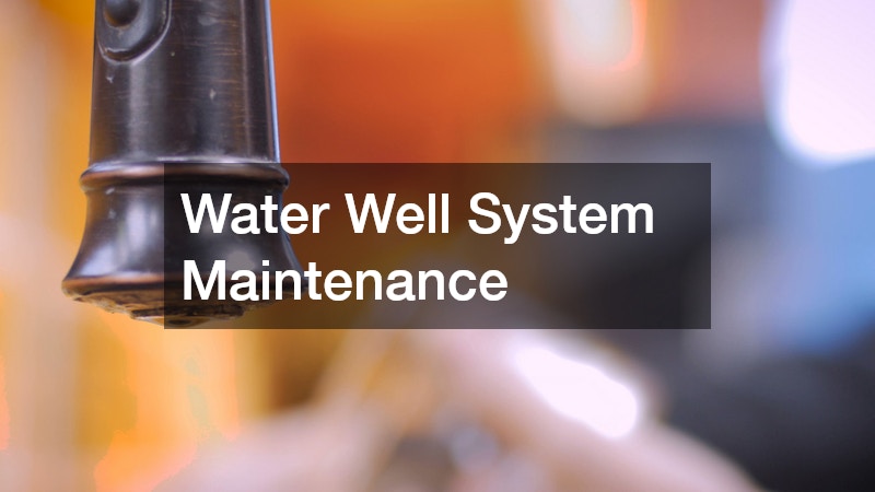 Water Well System Maintenance