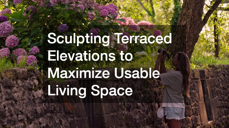Sculpting Terraced Elevations to Maximize Usable Living Space