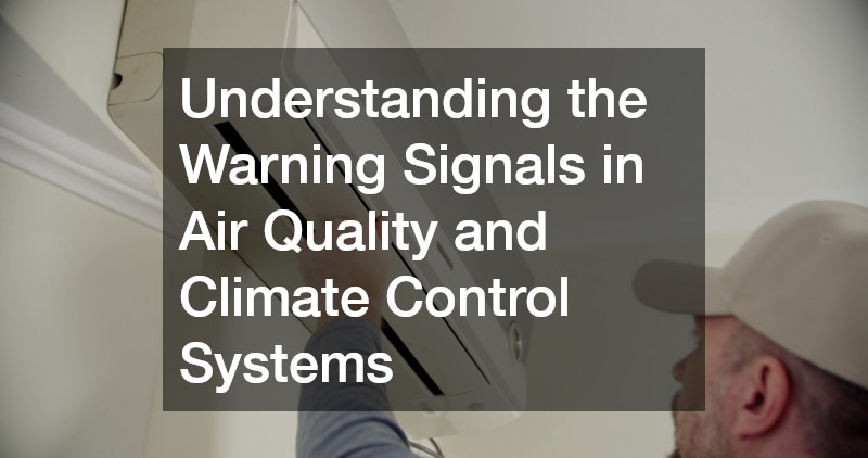 Understanding the Warning Signals in Air Quality and Climate Control Systems