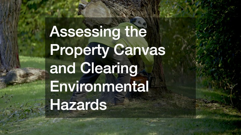 Assessing the Property Canvas and Clearing Environmental Hazards