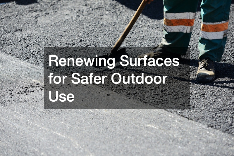 Renewing Surfaces for Safer Outdoor Use