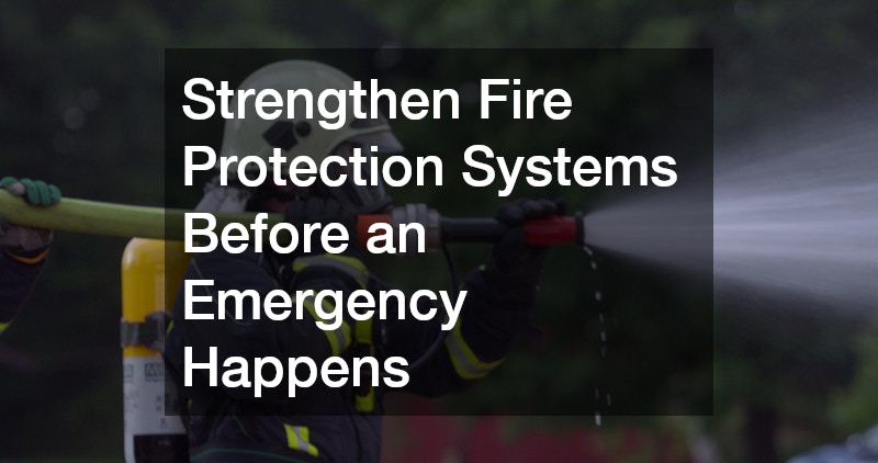 Strengthen Fire Protection Systems Before an Emergency Happens