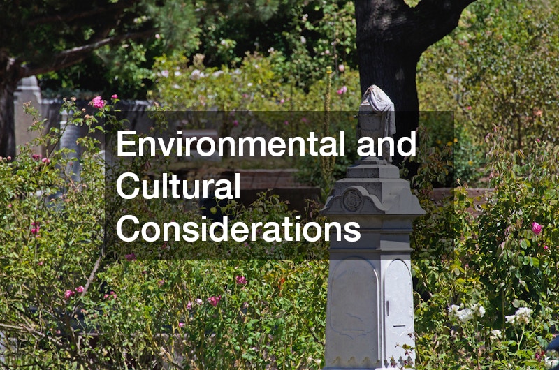 Environmental and Cultural Considerations