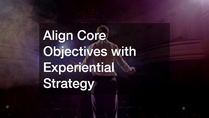 Align Core Objectives with Experiential Strategy