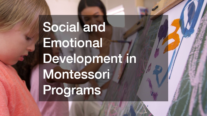 Social and Emotional Development in Montessori Programs