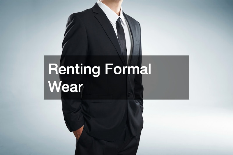 Renting Formal Wear