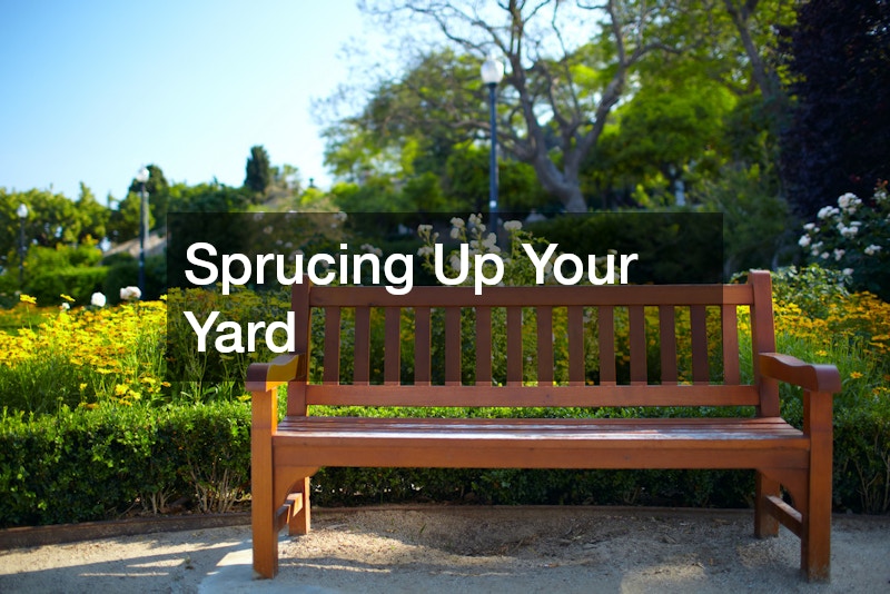 Sprucing Up Your Yard