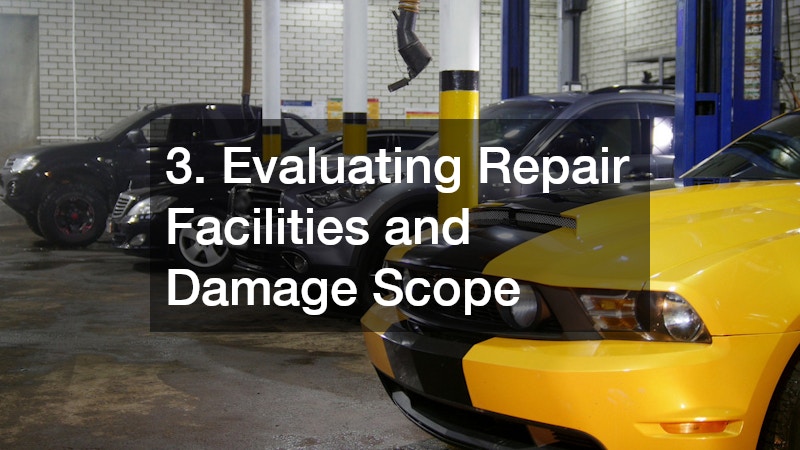 3. Evaluating Repair Facilities and Damage Scope