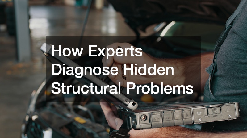 How Experts Diagnose Hidden Structural Problems