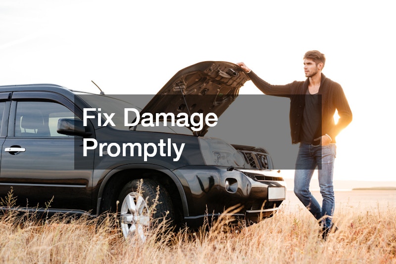 Fix Damage Promptly
