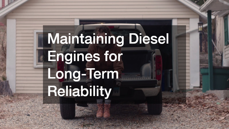 Maintaining Diesel Engines for Long-Term Reliability