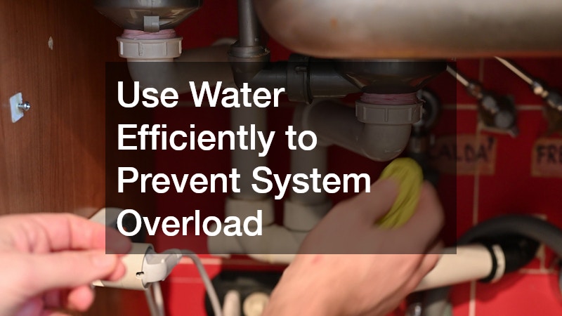 Use Water Efficiently to Prevent System Overload