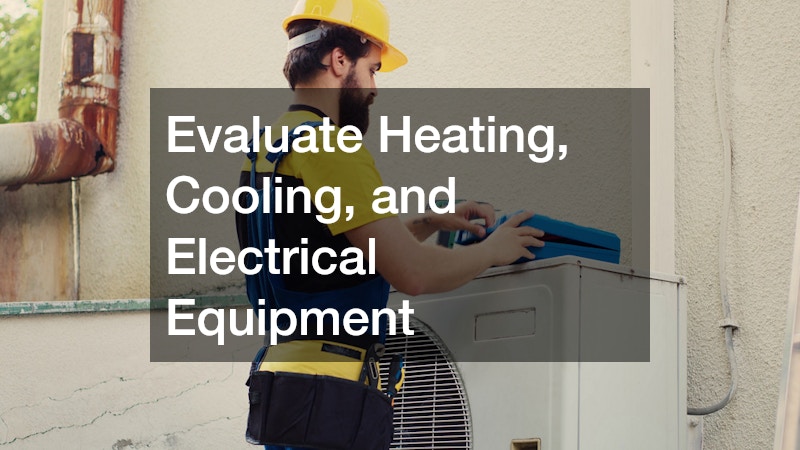 Evaluate Heating, Cooling, and Electrical Equipment