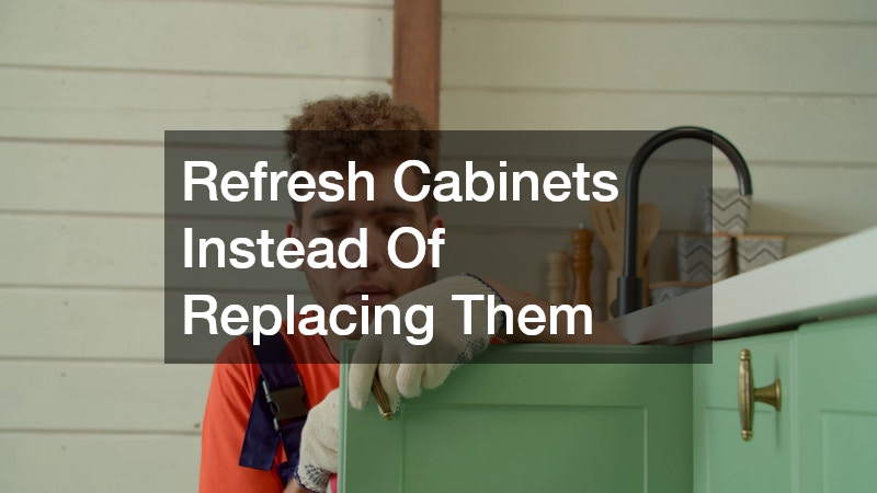 Refresh Cabinets Instead Of Replacing Them