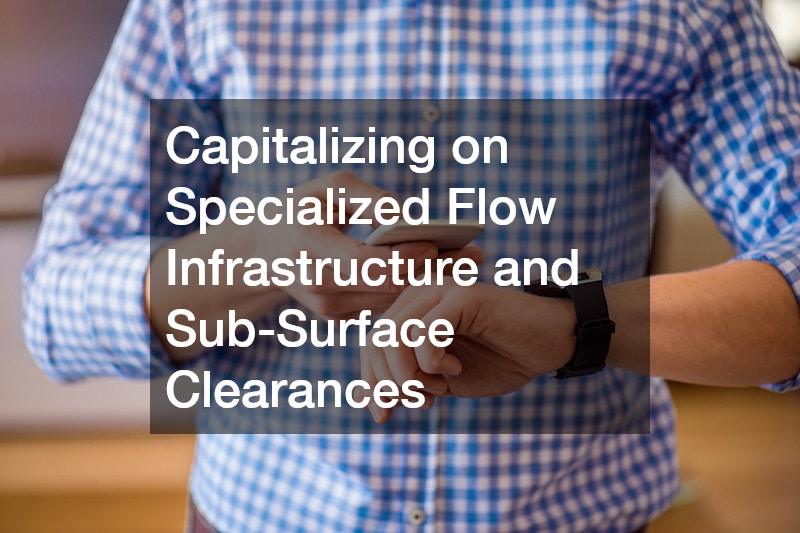 Capitalizing on Specialized Flow Infrastructure and Sub-Surface Clearances