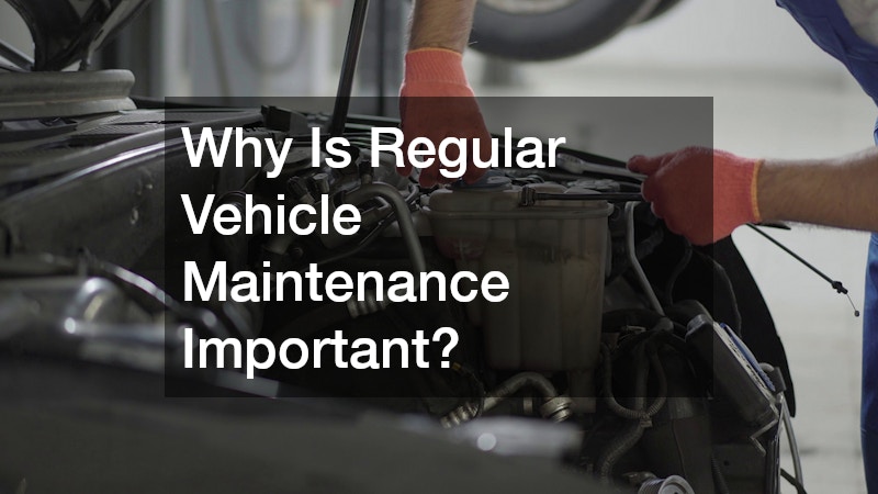 Why Is Regular Vehicle Maintenance Important?