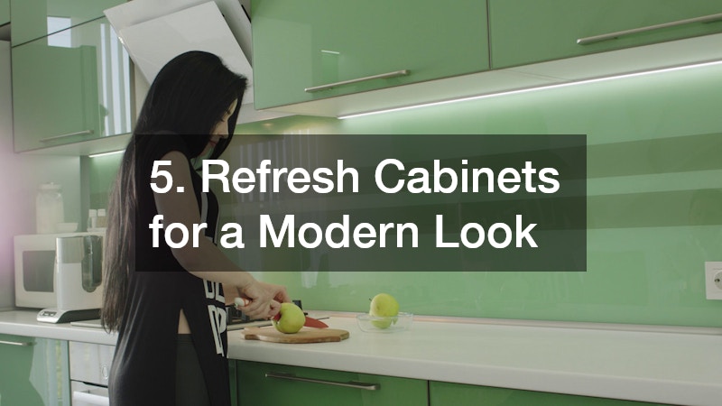 5. Refresh Cabinets for a Modern Look
