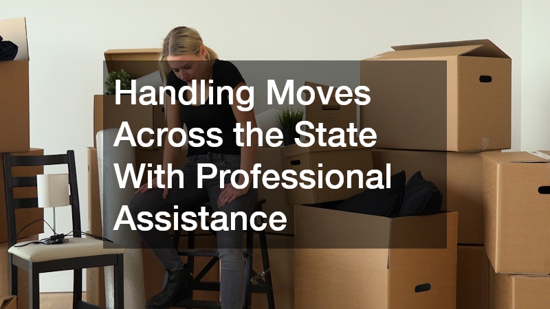 Handling Moves Across the State With Professional Assistance