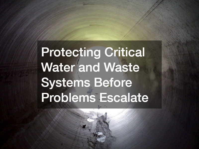 Protecting Critical Water and Waste Systems Before Problems Escalate
