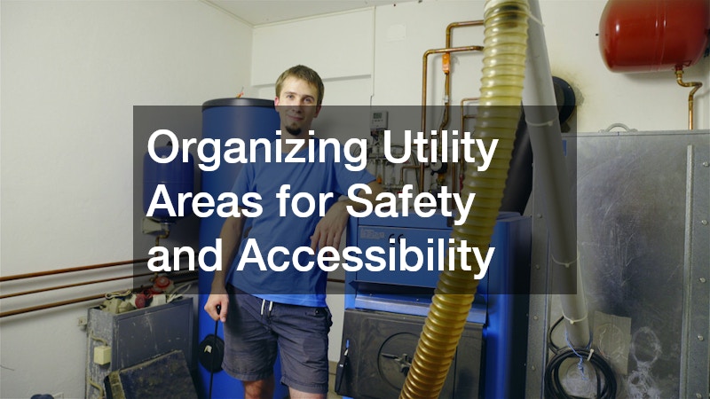 Organizing Utility Areas for Safety and Accessibility