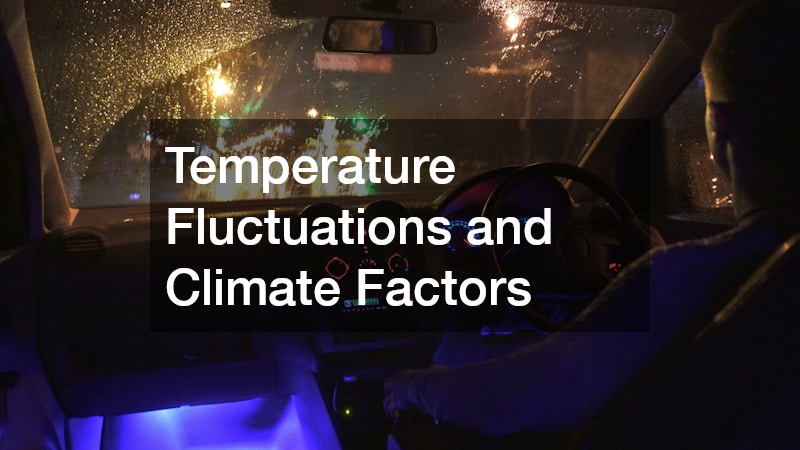 Temperature Fluctuations and Climate Factors
