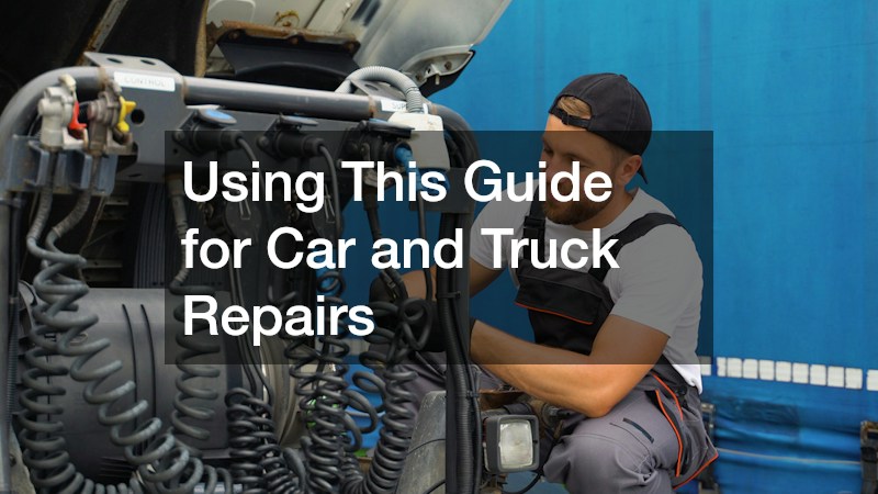 Using This Guide for Car and Truck Repairs