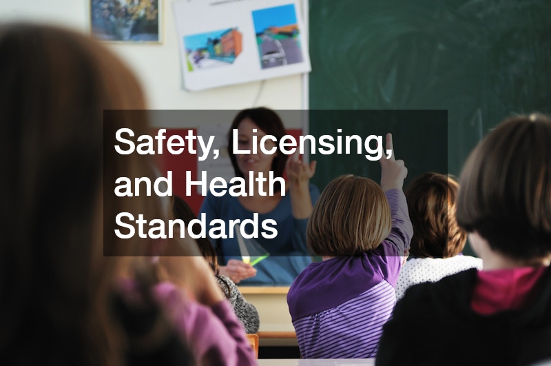 Safety, Licensing, and Health Standards
