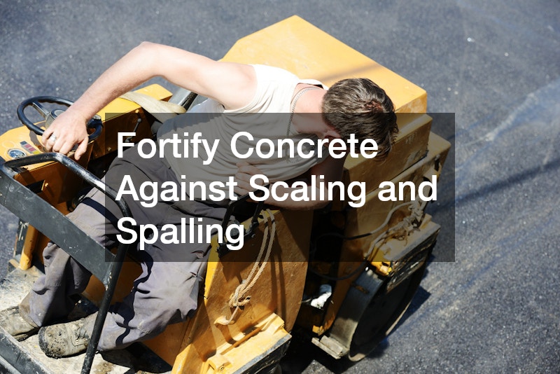 Fortify Concrete Against Scaling and Spalling