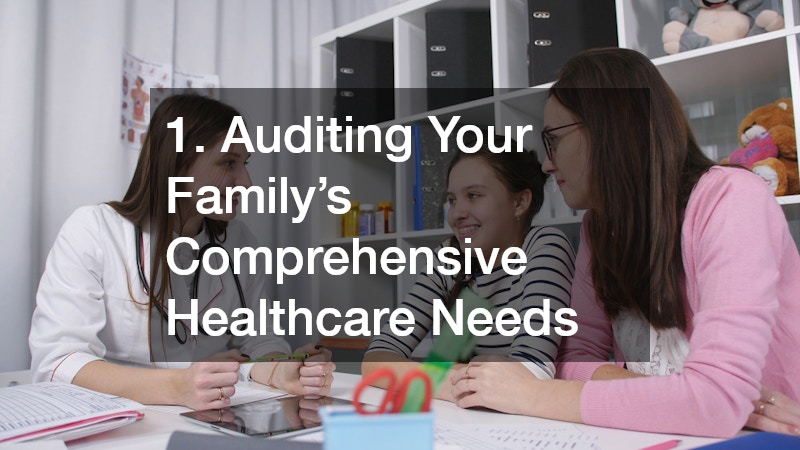 1. Auditing Your Family’s Comprehensive Healthcare Needs
