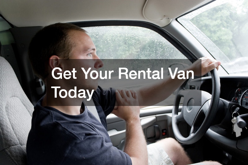 Get Your Rental Van Today
